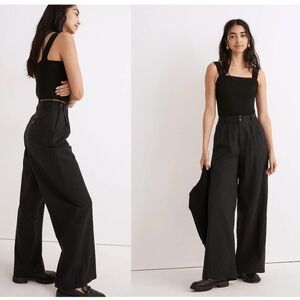 Madewell Black Harlow Pants